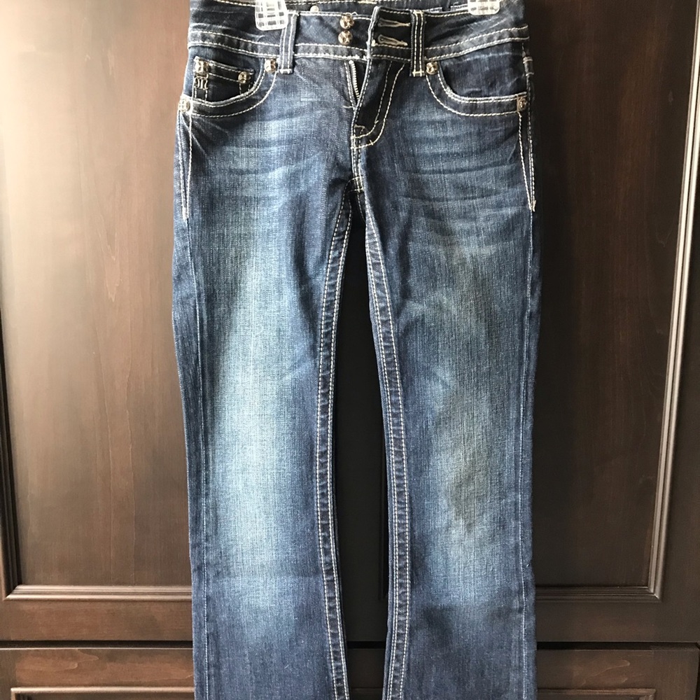 perfect condition.  Miss me Jeans size 25